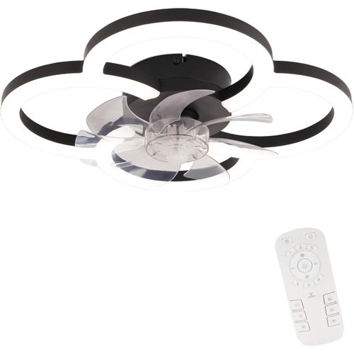 Ventilateur De Plafond Avec Éclairage Silencieux Et Moderne 36 W 6 Vitesses