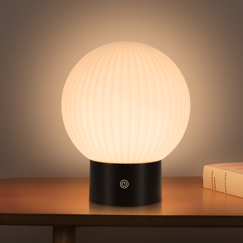 Lampe De Table Sans Fil Rechargeable – Lampe LED Tactile USB, Dimmable 3000k–6500k, Ip44