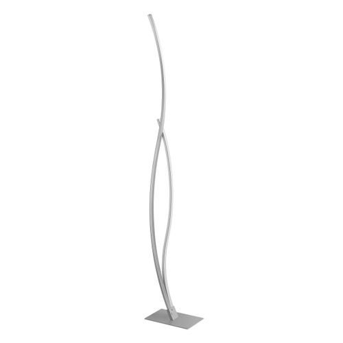 Lampadaire Led H.131 cm BARGINO Argenté vue 3/4