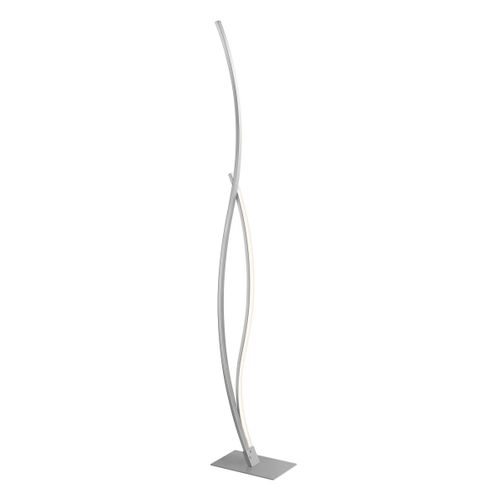 Lampadaire Led H.131 cm BARGINO Argenté