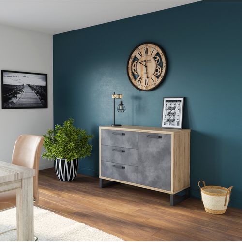 Lampe à poser TOWNSHEND5 Noir & marron