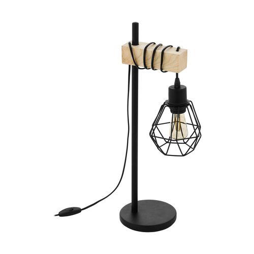 Lampe à poser TOWNSHEND5 Noir & marron