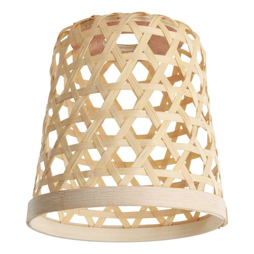 Abat-jour D. 16 cm CAPILOVERI-E Naturel vue de face