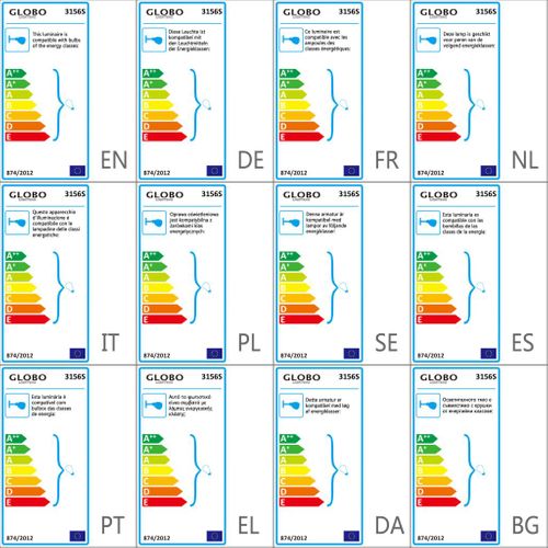 Applique D'extérieur Rectangulaire En Inox - H. 30 Cm - Argent
