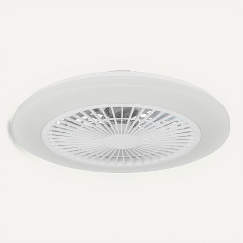 Ventilateur RGB CCT WINDLEY Blanc vue 3/4
