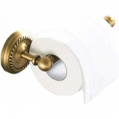 Allied Brass Porte-Papier à 2 Poteaux Clearview Dans Laiton Poli | Home