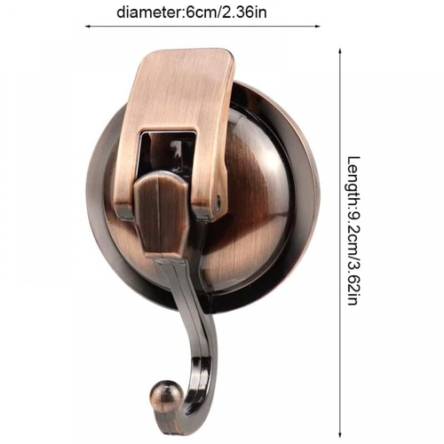 Crochet Ventouse, 2 Pcs Crochets à Ventouse Solides Puissant