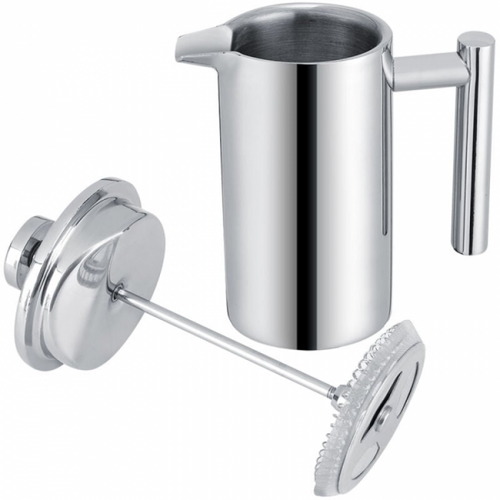 350 Ml Cafetiere à Double Paroi En Acier Inoxydable