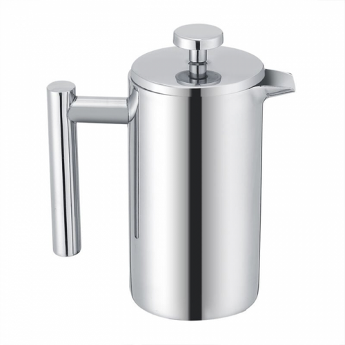 350 Ml Cafetiere à Double Paroi En Acier Inoxydable