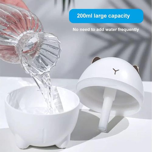 Mini Humidificateur, Atomisation Silencieuse, Humidification De L'air De Bureau, Aromathérapie
