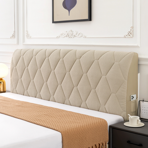 Camel,160cm Housse De Tête De Lit, Couverture De Tête De Lit Protecteur Housse Décorative Chambre