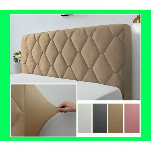 Camel,160cm Housse De Tête De Lit, Couverture De Tête De Lit Protecteur Housse Décorative Chambre