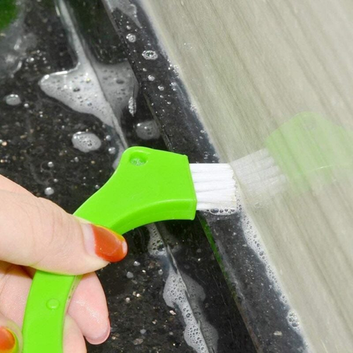 Brosse à Joints De Carrelage – Set De 2 (brosse + Grattoir), Poils Nylon, Manche PP, Pour Nettoyer Interstices Salle De Bain Et Cuisine - 10