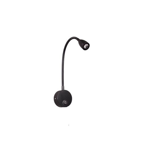 Liseuse De Chevet LED, Protection Des Yeux Lumière Blanche Chaude, Noir