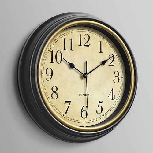 Petite Horloge Murale - Horloge Silencieux Classique De 30 Cm Pour Salon - Chambre De Coucher