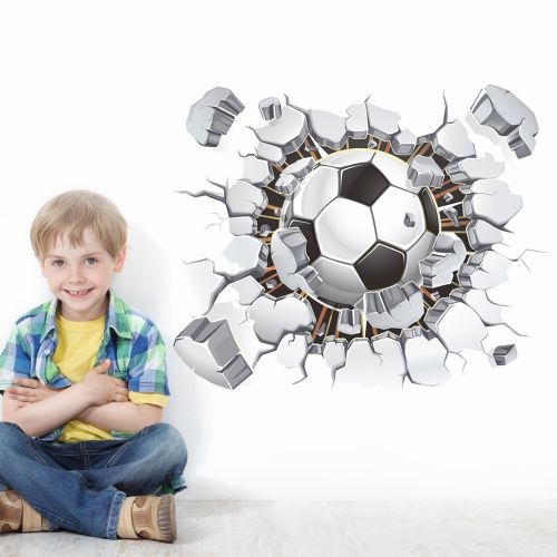 Autocollant Mural 3D Gamepad Graffiti - Sticker Chambre Enfant Garçon HENGBIRD 60x40cm