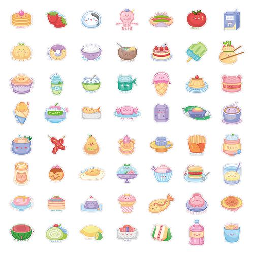 Lot De 6 Autocollants Vinyle Oracal 2 Pouces (5cm) - Pour Casque, Laptop, Téléphone...