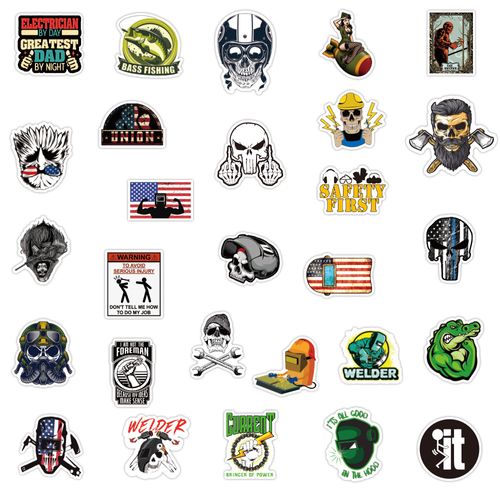 Autocollants Pack 200 Pièces Vinyle Graffiti Stickers Pour Ordinateur Portable Voiture Planche