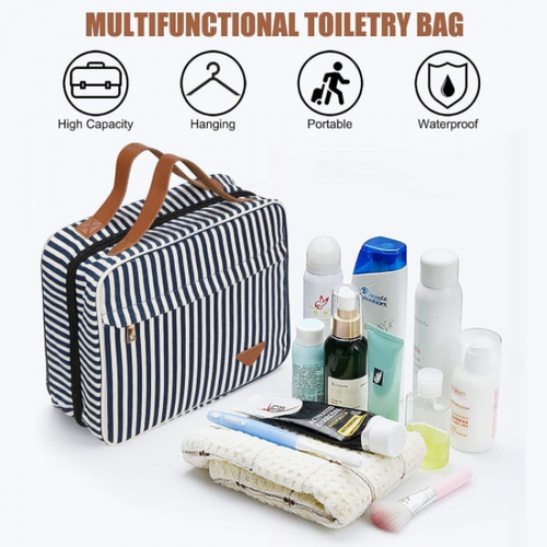 toiletbag red (trousse de toilette à suspendre, rouge) .c