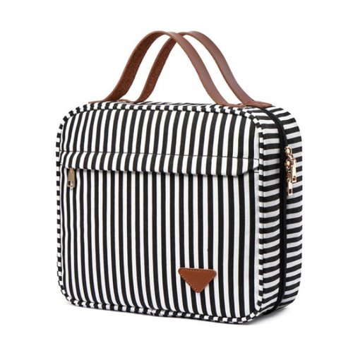Trousse De Toilette Brics – Qatar Airways – Coque Rigide Grise – Occasion