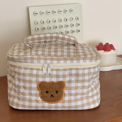 Trousse De Toilette Portable Pour Femme Grande Capacité Sac De Rangement De Voyage