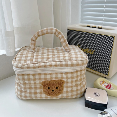 Trousse De Toilette Portable Pour Femme Grande Capacité Sac De Rangement De Voyage