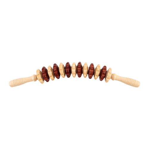 43.3cm Hêtre Rouleau De Massage En Bois Masseur Anti-cellulite Ensemble De Massage Rouleau