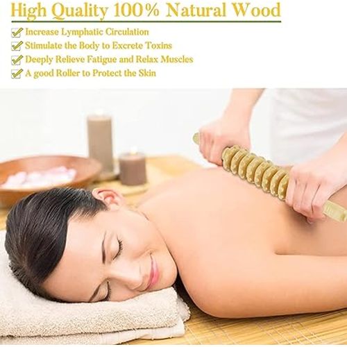 Appareil De Massage Roller Manuel, Rouleau De Massage, Anti Cellulite Masseur Rouleau De Massage