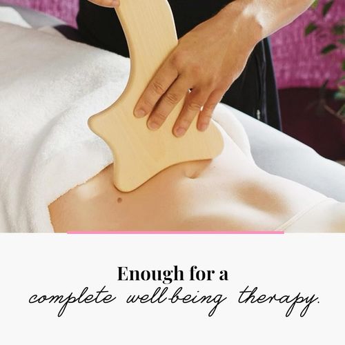 Accessories Anti Cellulite Masseur Massage Appareil Bois 33 X 16 Cm