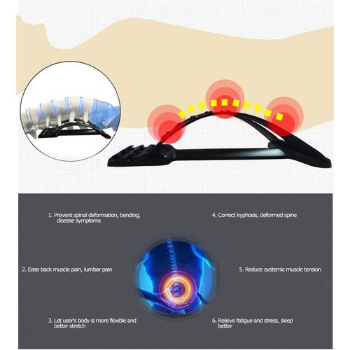 Masseurs Pour Le Dos, Magic Stretcher Fitness Équipement De Stretch Soutien, Lombaire Relaxation