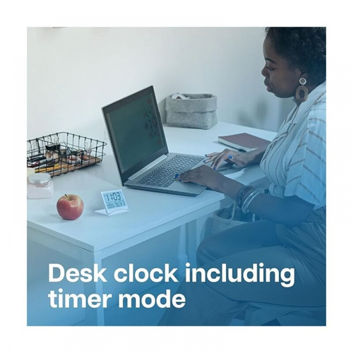 Réveil Numérique Pliable, Horloge Numérique LCD Avec Rétroéclairage – Horloge De Bureau