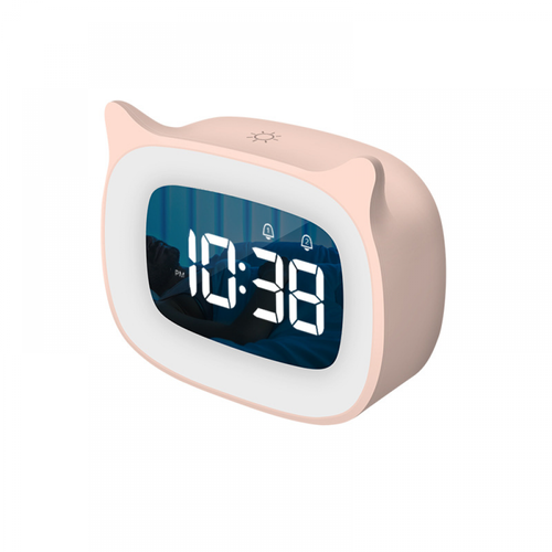 Réveil Educatif, LED Veilleuses Pendules Horloges De Chambre D'enfant Kid Sleep Jour/nuit Lumine