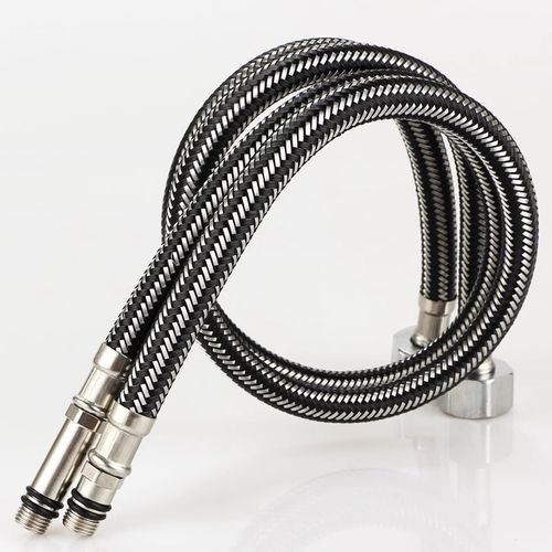 Argent Robinet D'eau Chaude Et Froide De Cuisine Robinet D'évier En Acier Inoxydable 304
