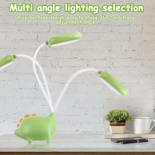 Lampe De Bureau LED Dinosaure Rechargeable USB Tactile 3 Modes