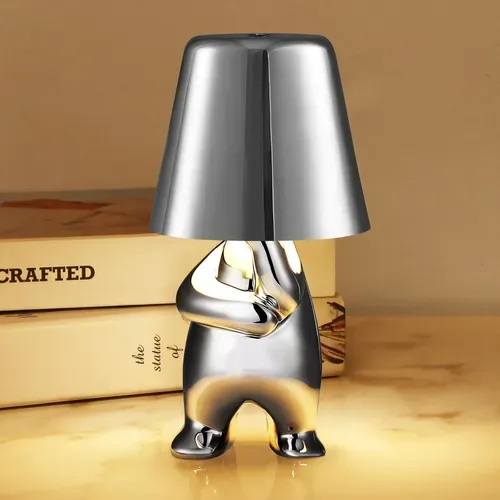 Lampe De Bureau à Commande Tactile, Chargement USB, 3 Niveaux De Luminosité Et Intensité Variable