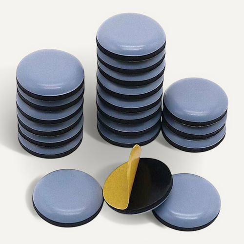 Lot De 20 Patins Ptfe Autocollants Pour Faciliter Le Déplacement Des Meubles