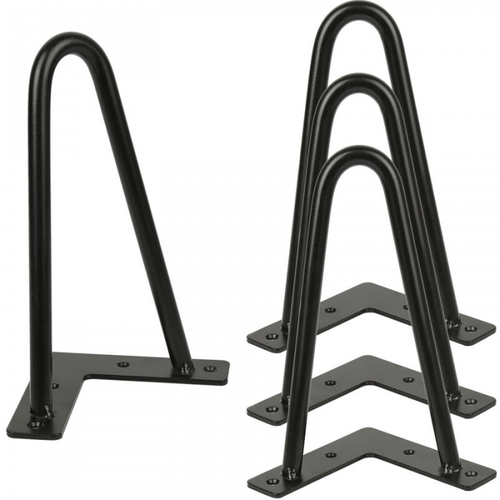 4 Supports à Dessous De Verre Métal - Rangement Étagère Fer Forgé - Diamètre 11,5cm