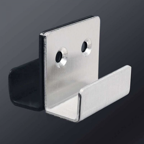 8 Pièces Crochet Mural, Inoxydable Fixation Miroir Mural Charge 50 Kg Pour Bain Cuisine Crochet