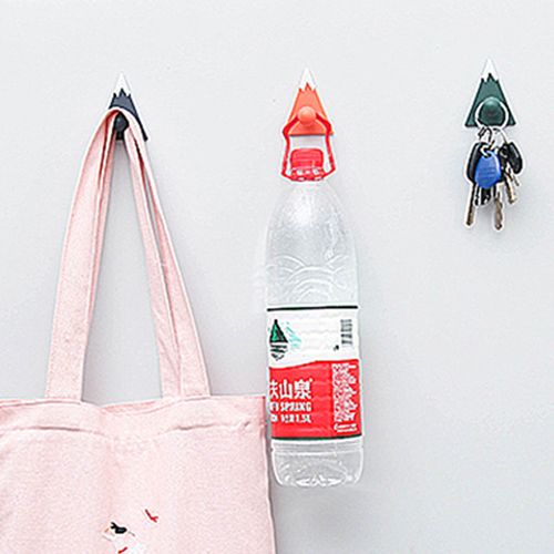 4 Pièces Crochet Adhésif Adhésif Puissant, Crochets Muraux, Porte Manteau Mural Décoratif