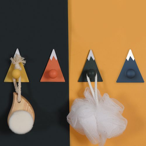 4 Pièces Crochet Adhésif Adhésif Puissant, Crochets Muraux, Porte Manteau Mural Décoratif