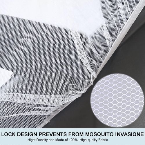 Moustiquaire Poussette,moustiquaire bébé,auto-siège, Lit Parapluie, Protection Anti-insectes