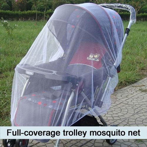 Moustiquaire Poussette,moustiquaire bébé,auto-siège, Lit Parapluie, Protection Anti-insectes