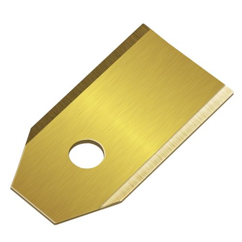 （35 * 18 * 0,45 Mm，doré), Lame De Tondeuse à Gazon Robot 1 Pièce, Lame De Rechange Universelle