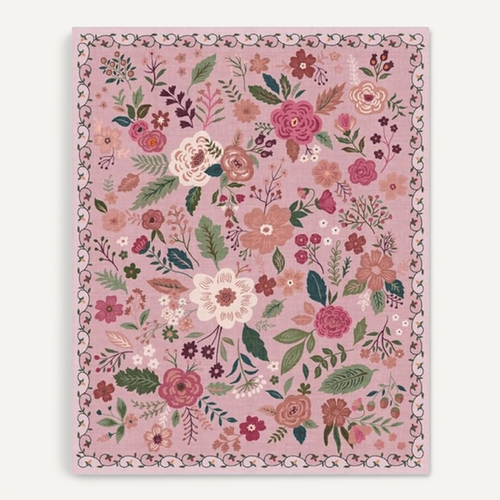 Tapis Antidérapant, Idéal Pour Chambre à Coucher, 60×90cm, Rose