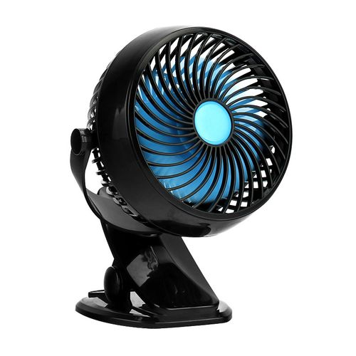 à Clip Petit Ventilateur Portable à Emporter Ventilateur à Clip De Bureau Pour Dortoir Noir