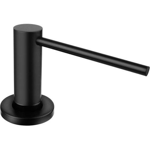 Distributeur De Savon Encastrable Pour Cuisine Et Salle De Bain, Noir