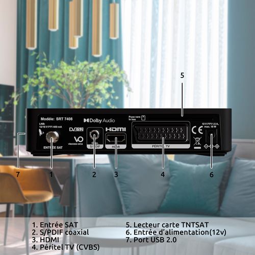 Adaptateur TNT STRONG SRT 7408