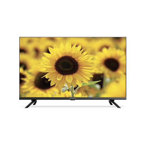 TV LED 32'' (81 cm) Hd Smart TV Android Netflix, Youtube, Prime Vidéo, Hdr10, 2 Télécommandes