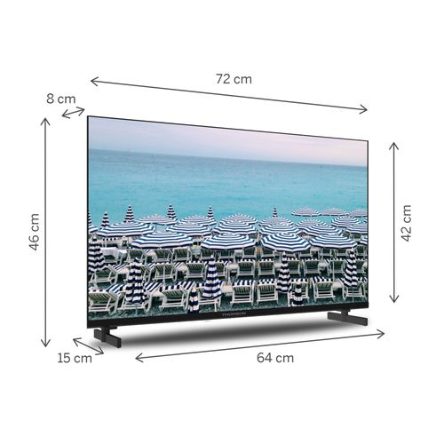 Téléviseur HD 32'' 81 cm THOMSON 32HD2S13 vue d'ambiance 1
