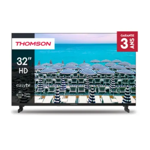 Téléviseur HD 32'' 81 cm THOMSON 32HD2S13 vue de face
